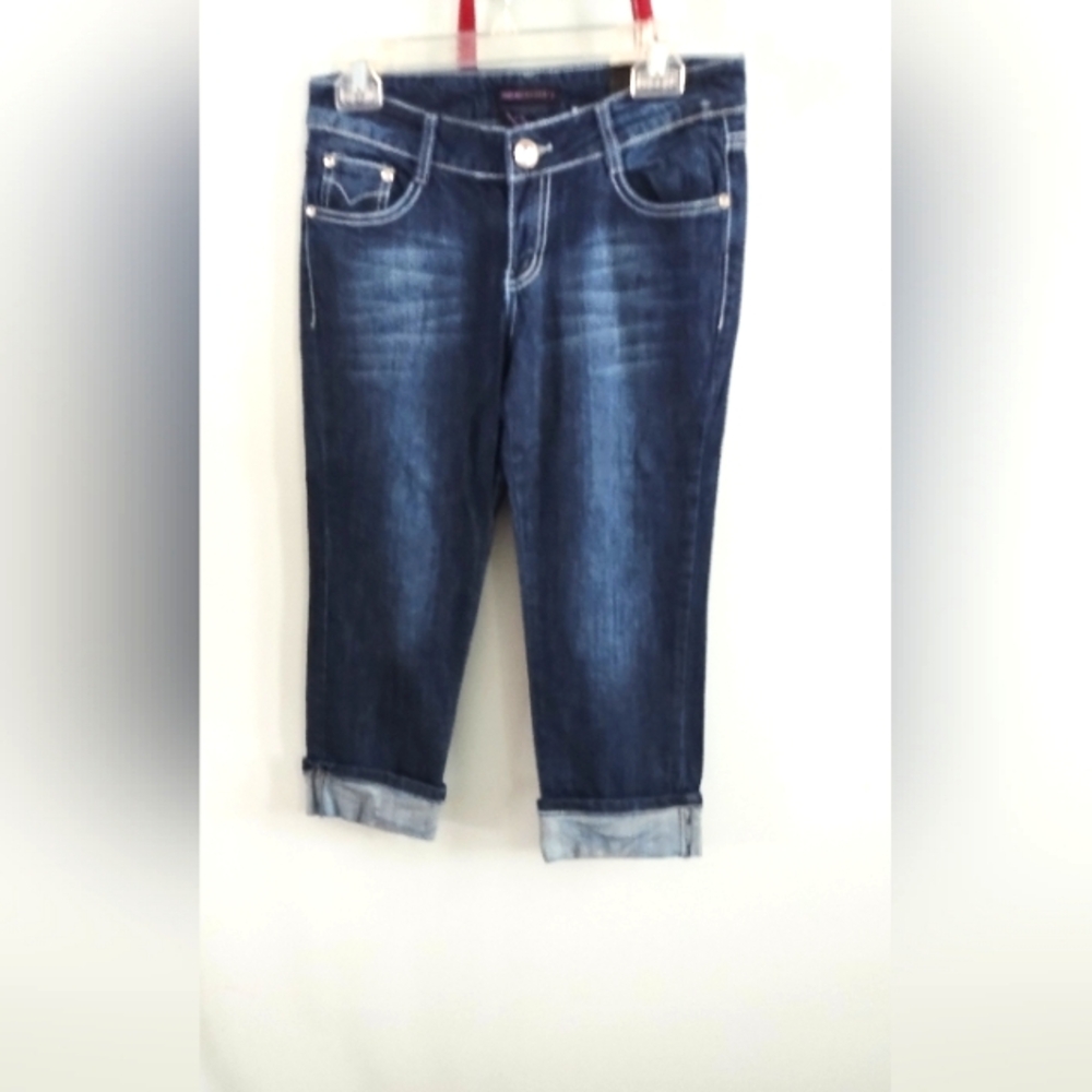 NWT Decoded Blue Capri Jeans